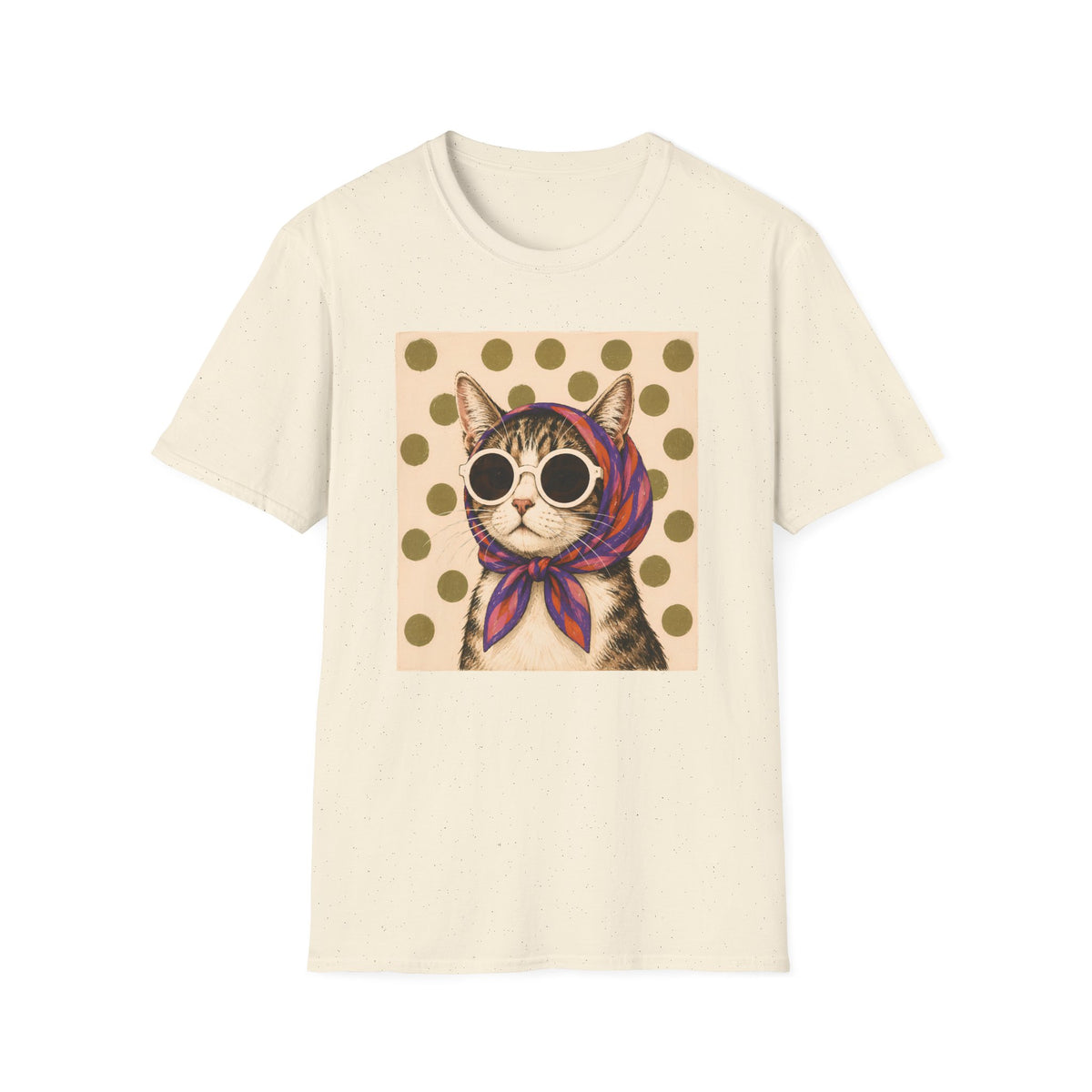 T-shirt Chat diva pop art