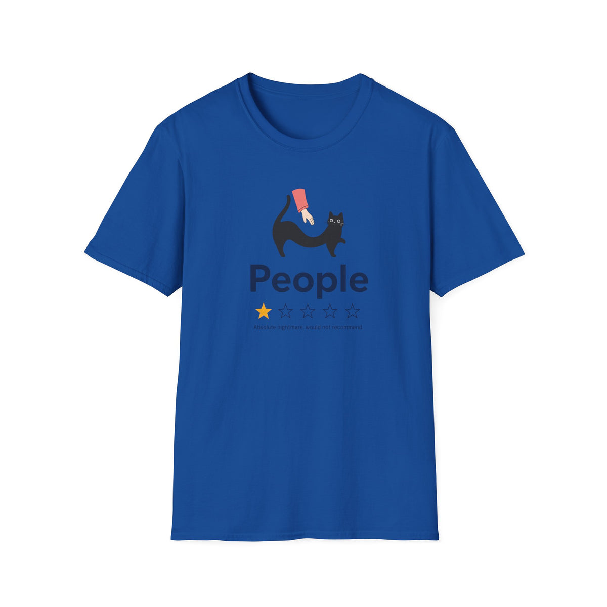 T-shirt Chat antisocial