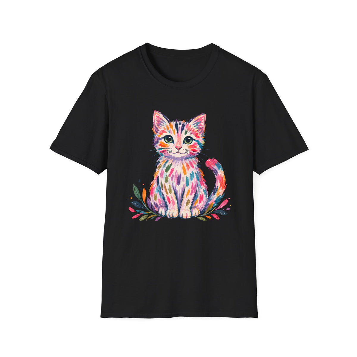 T-shirt Chaton aquarelle