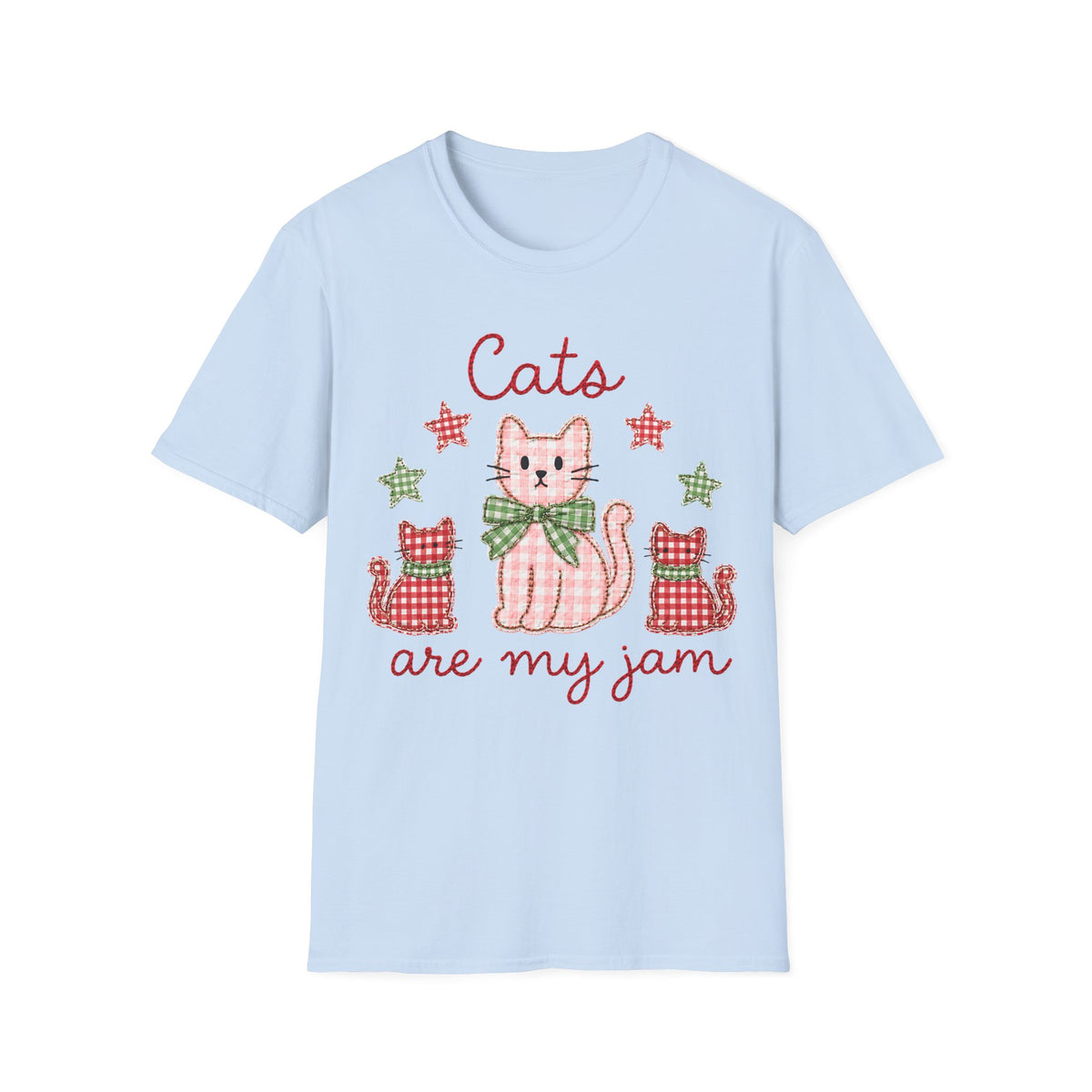 T-shirt Chat fraise rétro