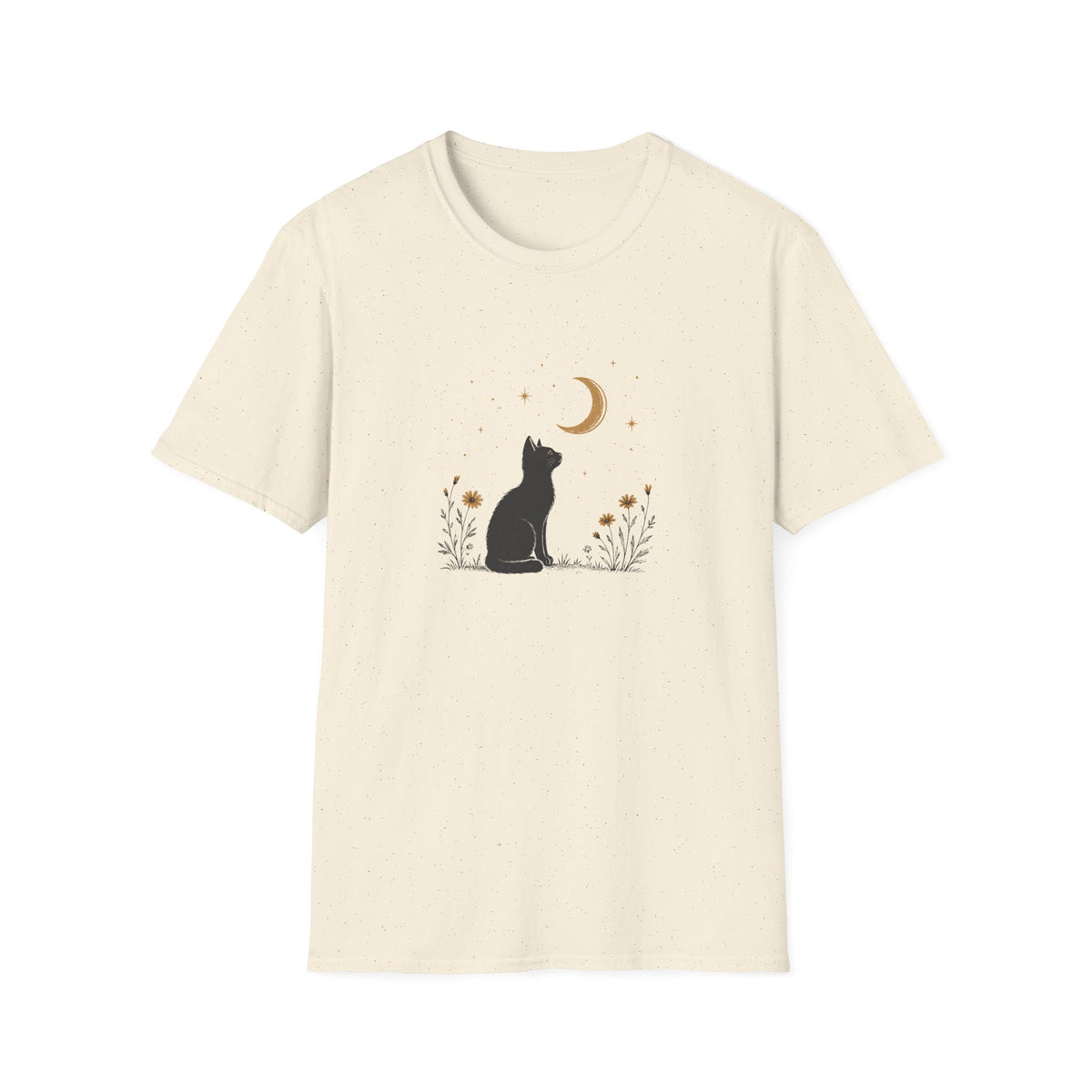 T-shirt Chat lune