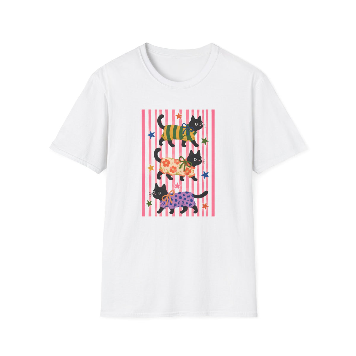 T-shirt Chats pop art