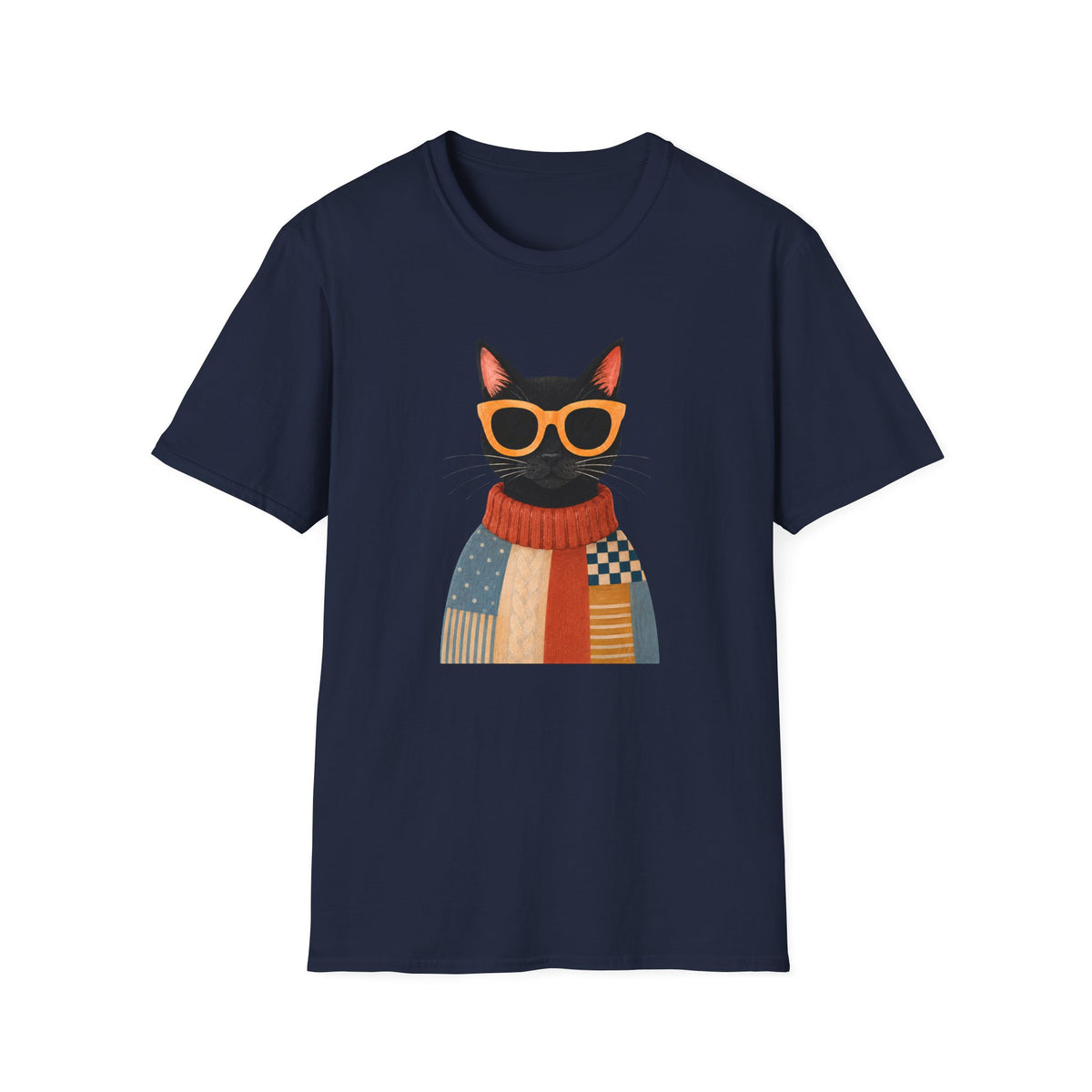 T-shirt Chat dandy rétro
