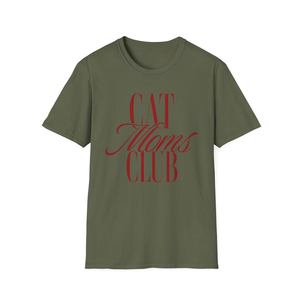T-shirt Cat Moms Club chic