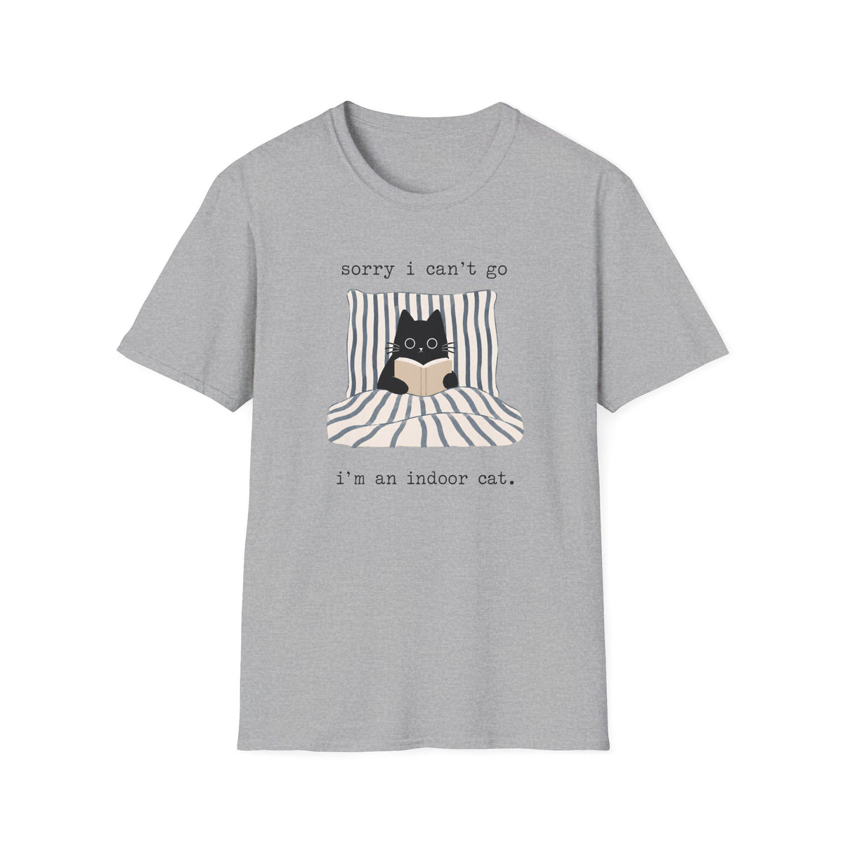 T-shirt Chat casanier