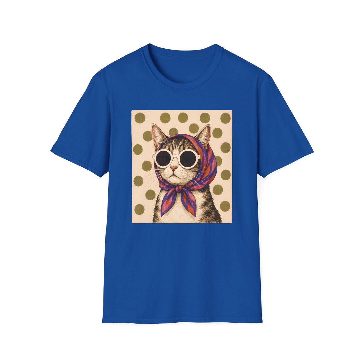 T-shirt Chat diva pop art