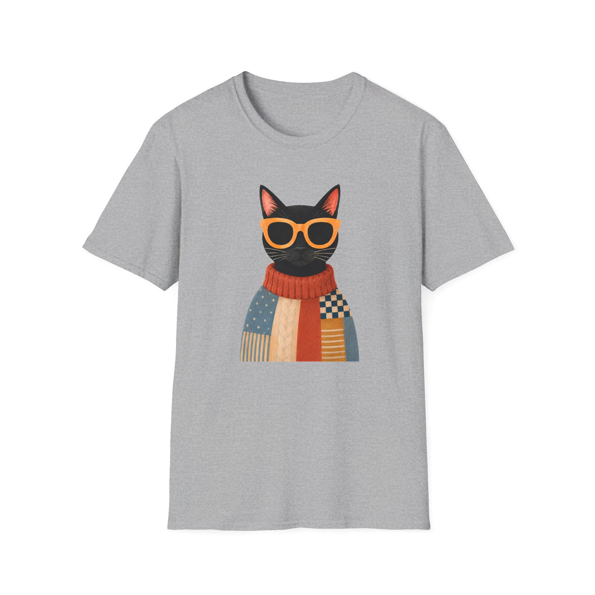 T-shirt Chat dandy rétro
