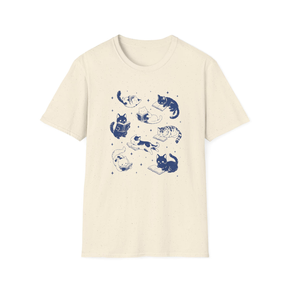 T-shirt Chats célestes bleus