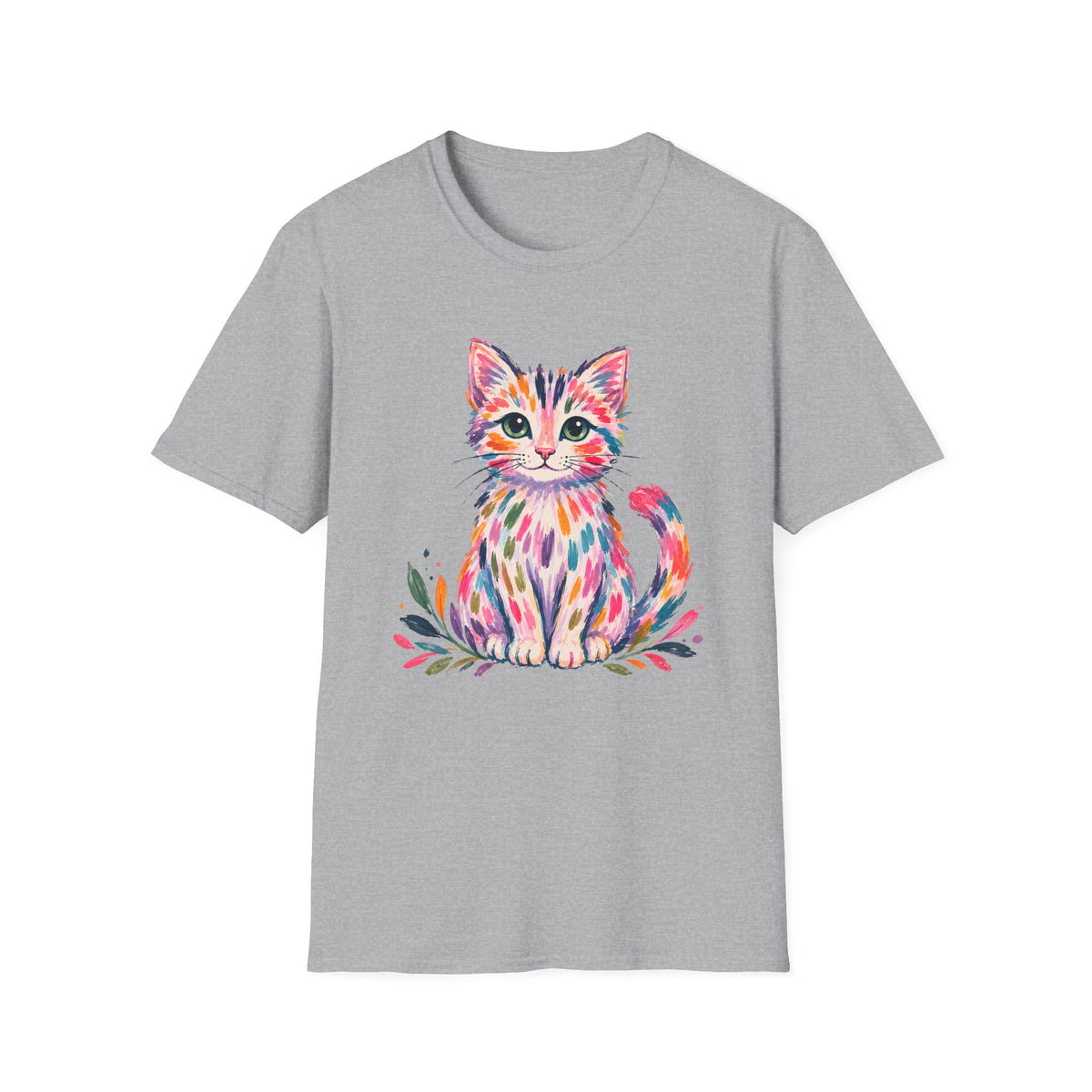 T-shirt Chaton aquarelle