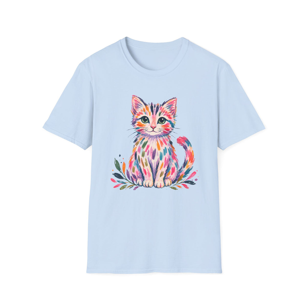 T-shirt Chaton aquarelle