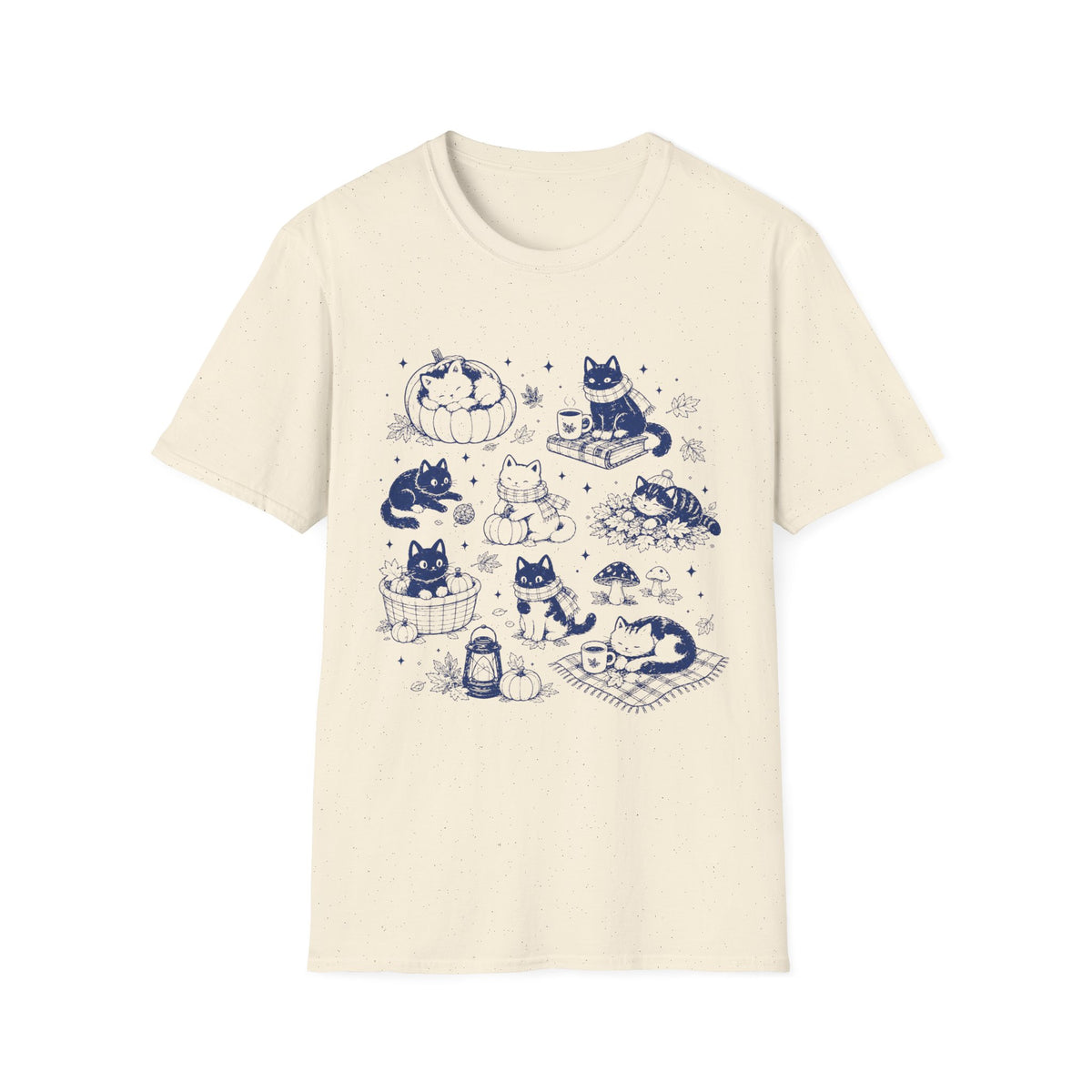 T-shirt Chats bleus