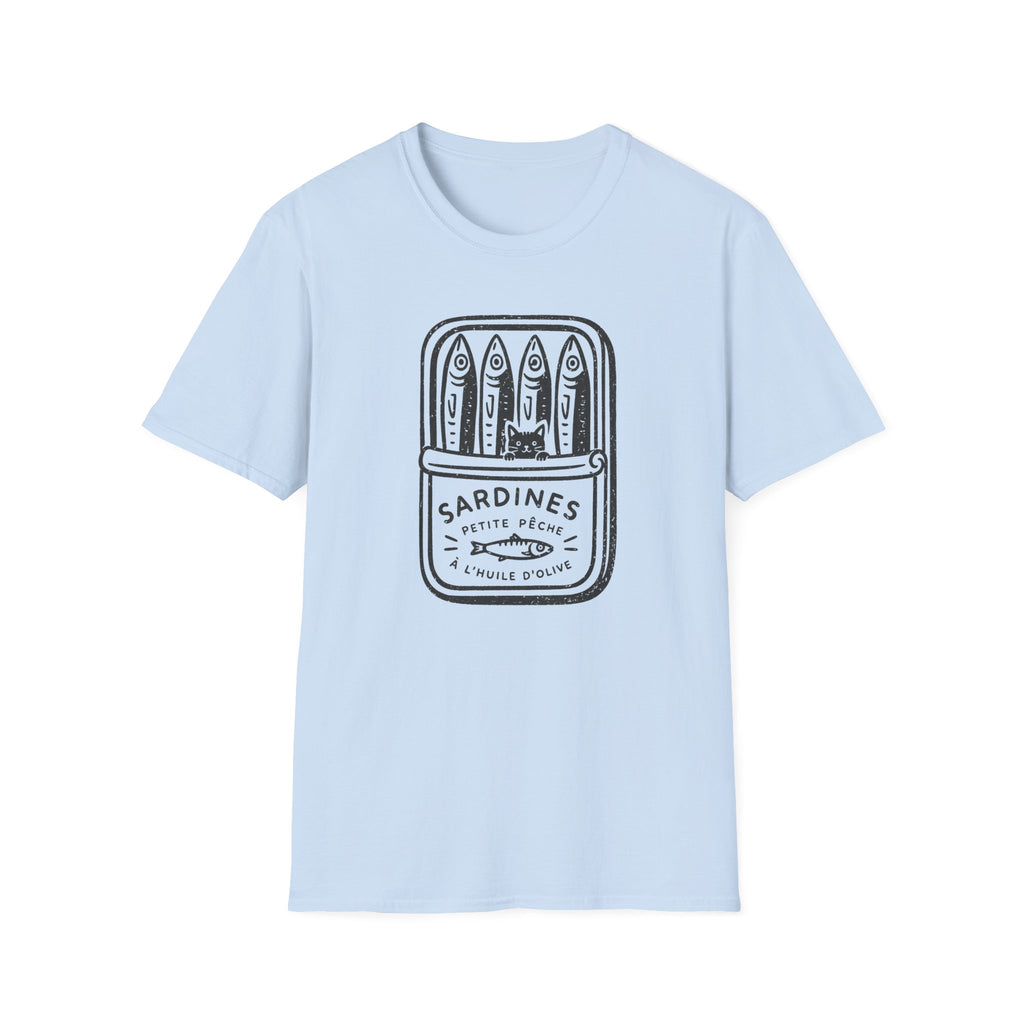 T-shirt Chats sardines vintage