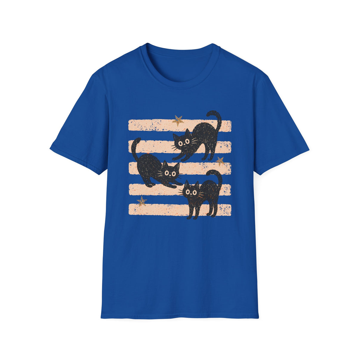 T-shirt Chats noirs automne