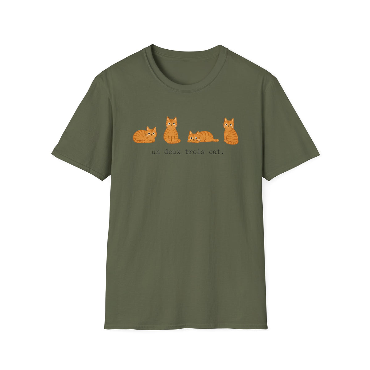 T-shirt Chats roux rétro