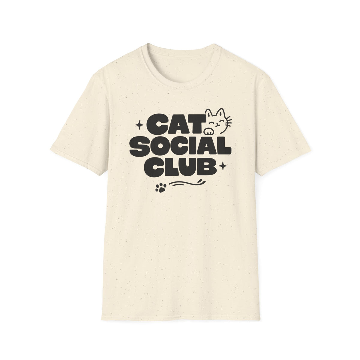 T-shirt Cat social Club graphique