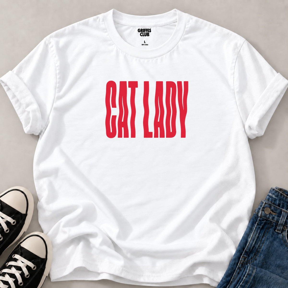 Catlady2 — White